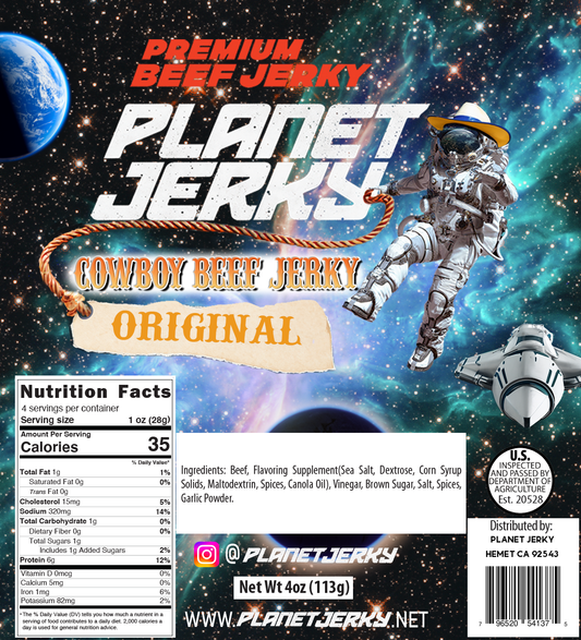 Cowboy Beef Jerky Original